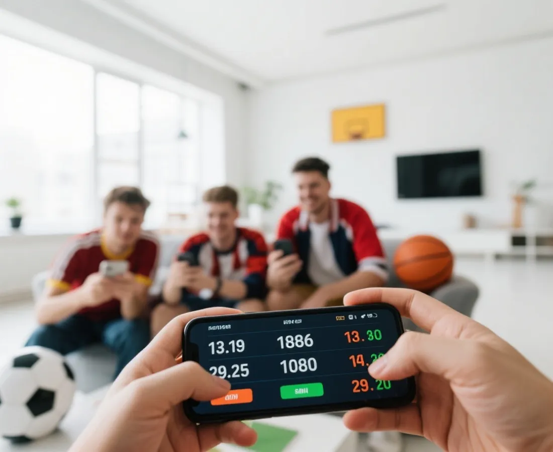 用户通过移动端关注体育赛事直播与比分