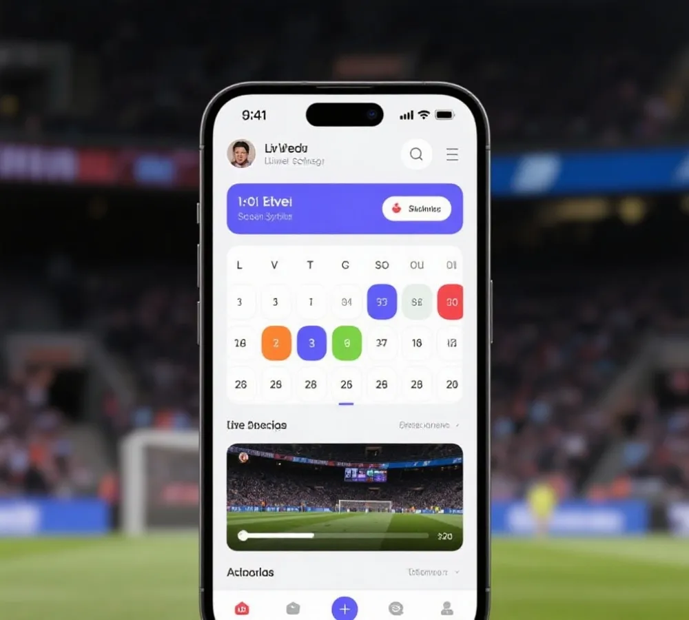 体育APP移动端赛事观看体验